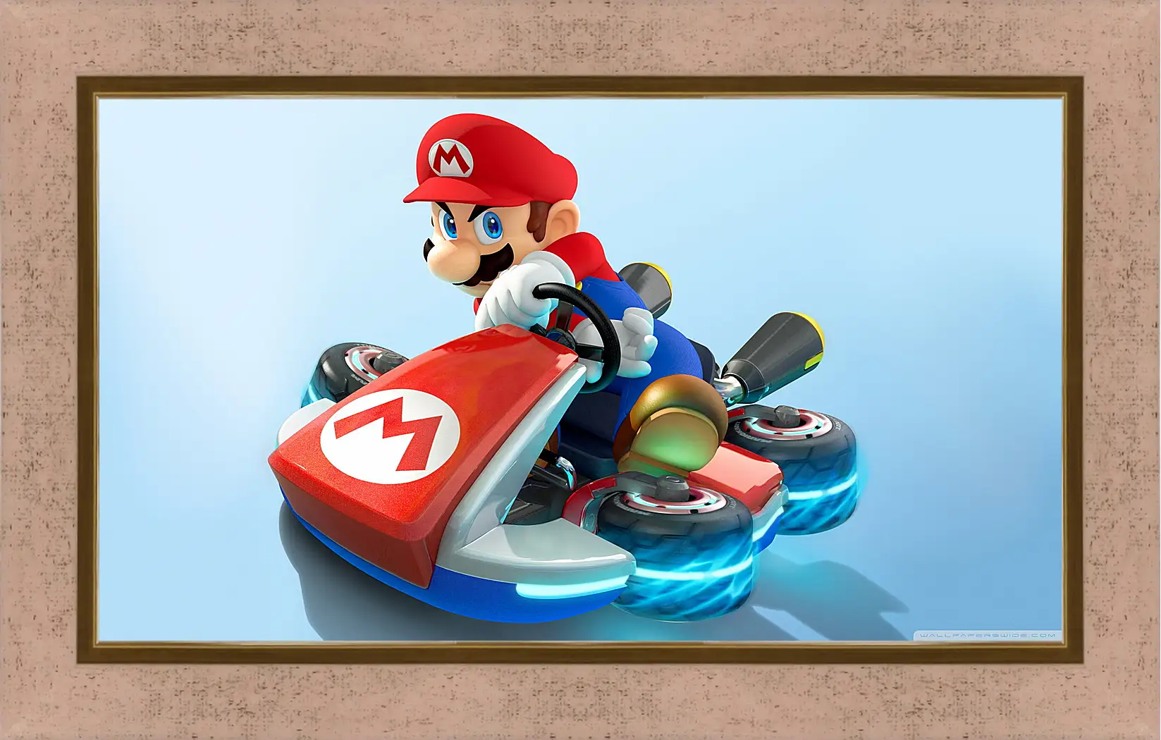 Картина в раме - Mario Kart 8
