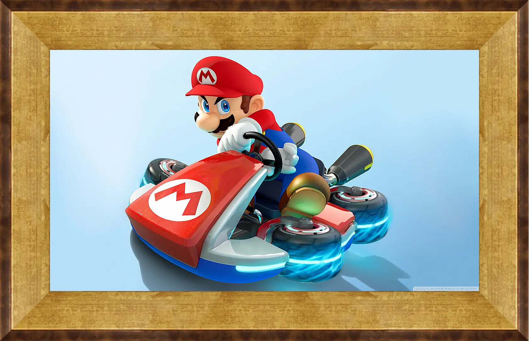 Картина в раме - Mario Kart 8
