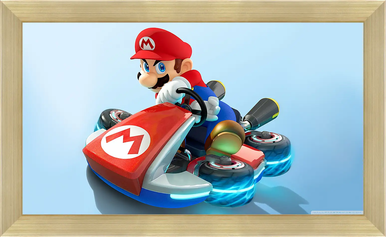 Картина в раме - Mario Kart 8
