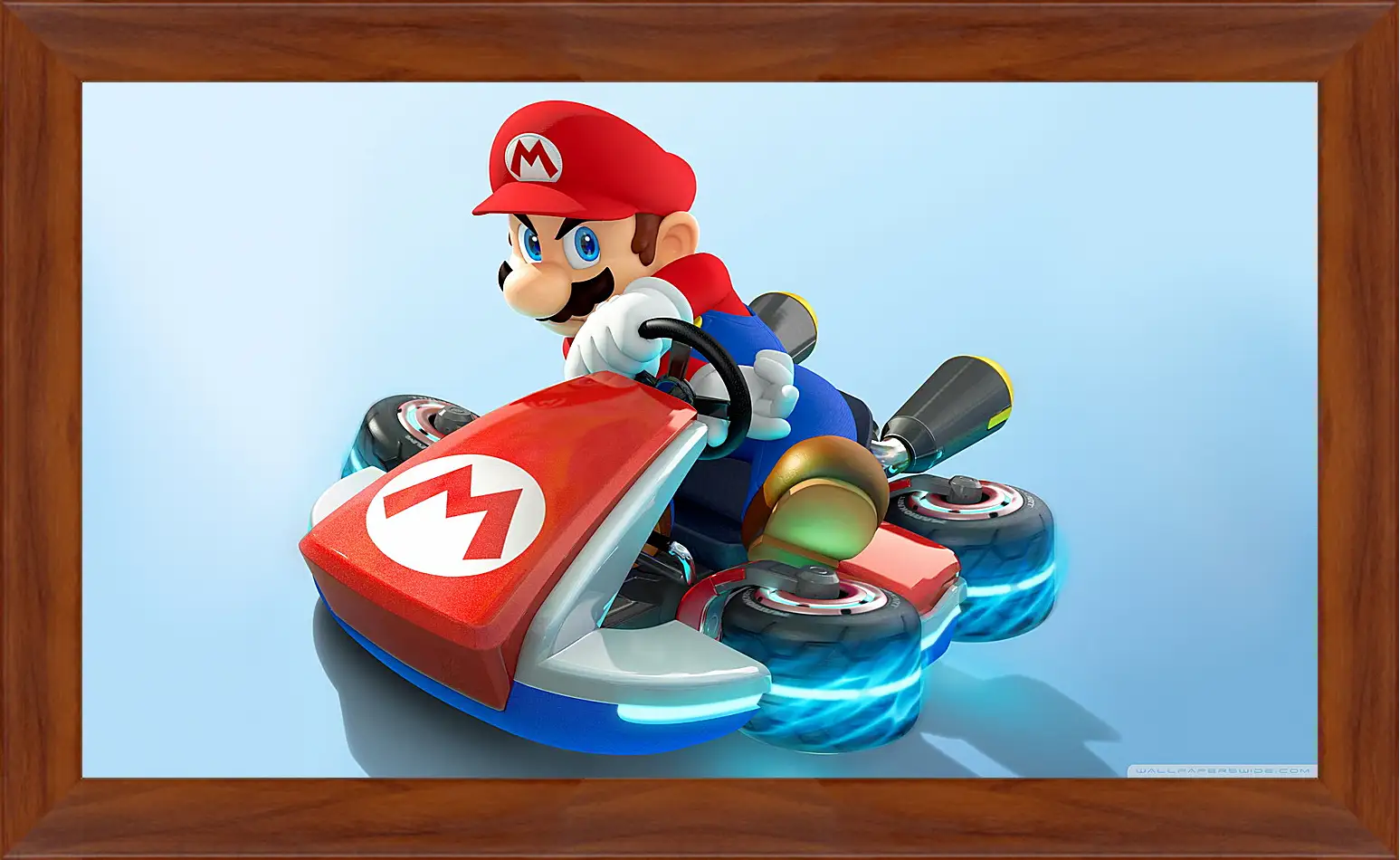 Картина в раме - Mario Kart 8
