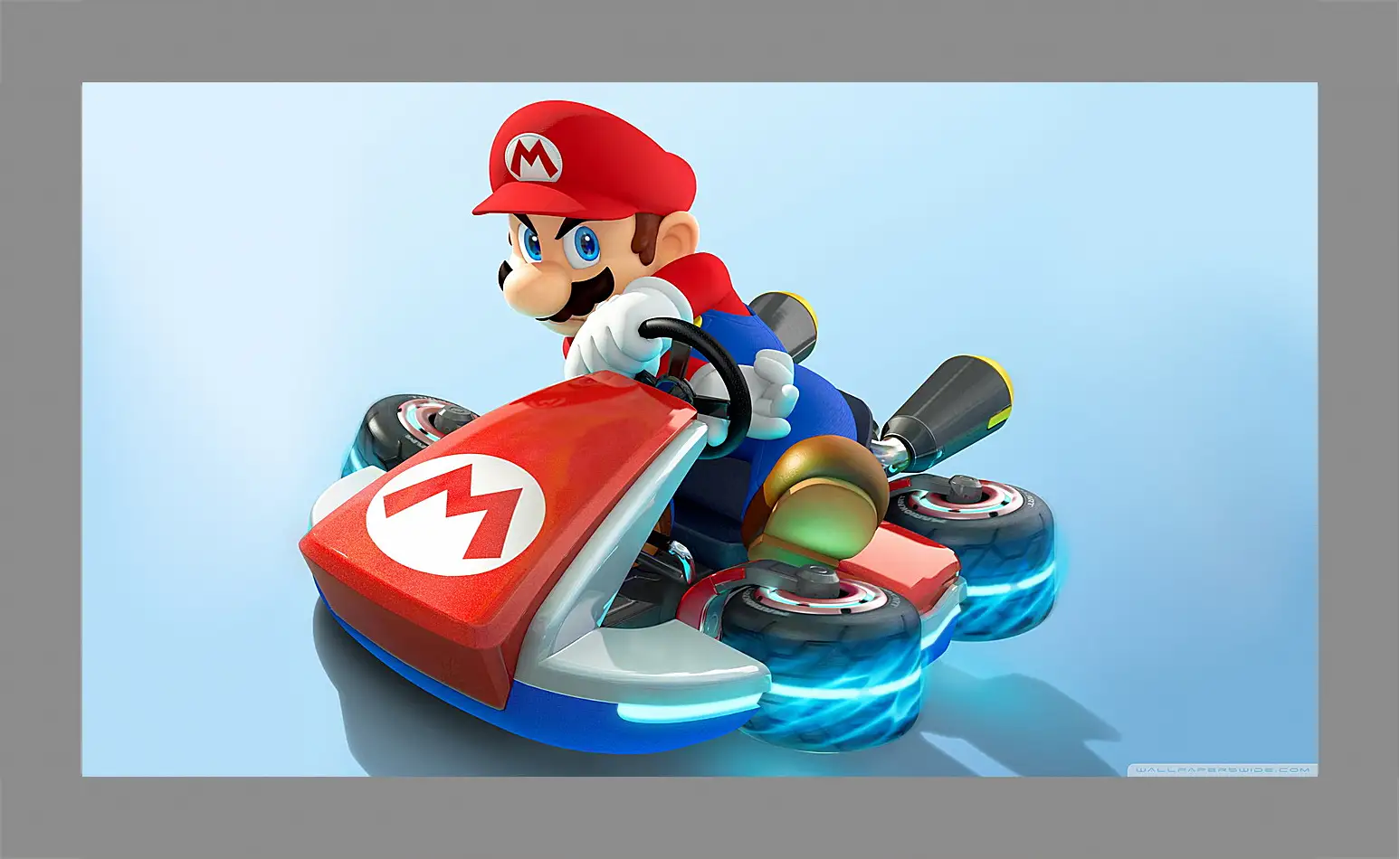 Картина в раме - Mario Kart 8
