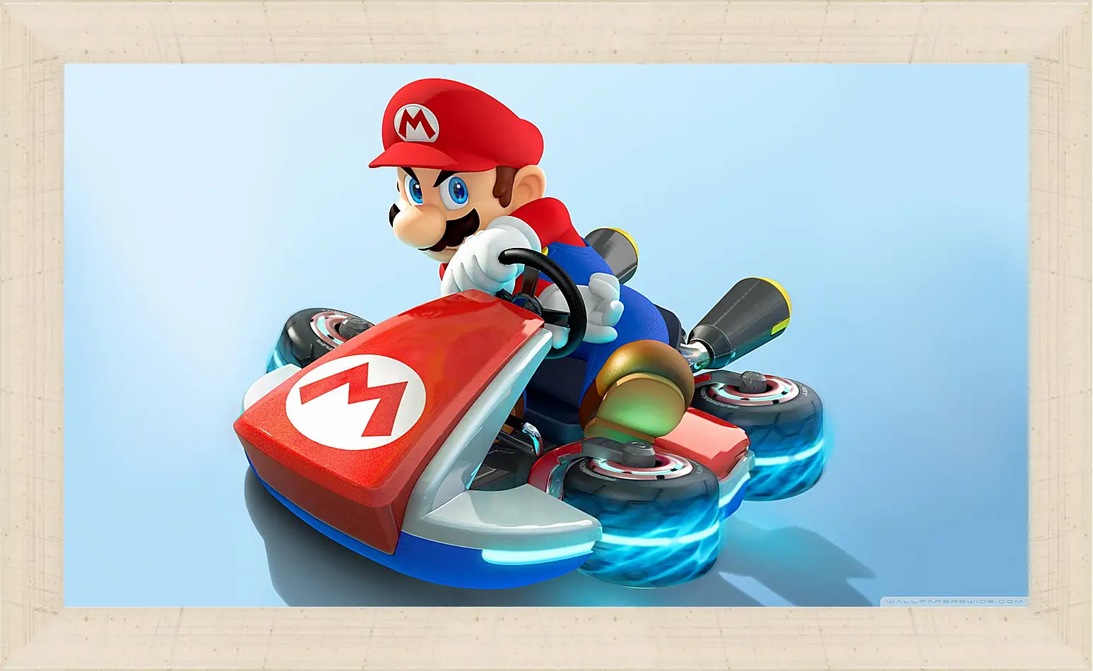 Картина в раме - Mario Kart 8
