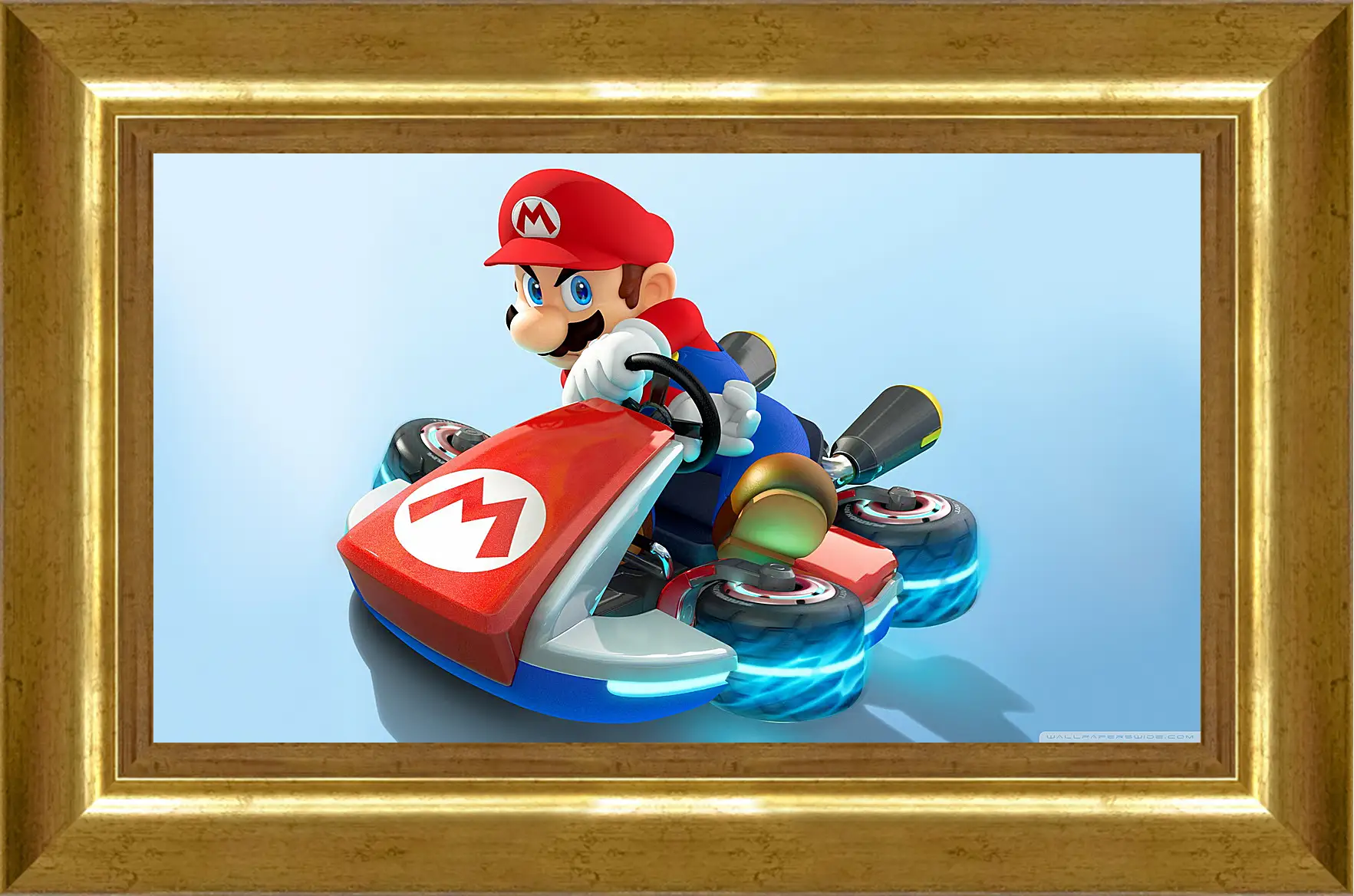 Картина в раме - Mario Kart 8
