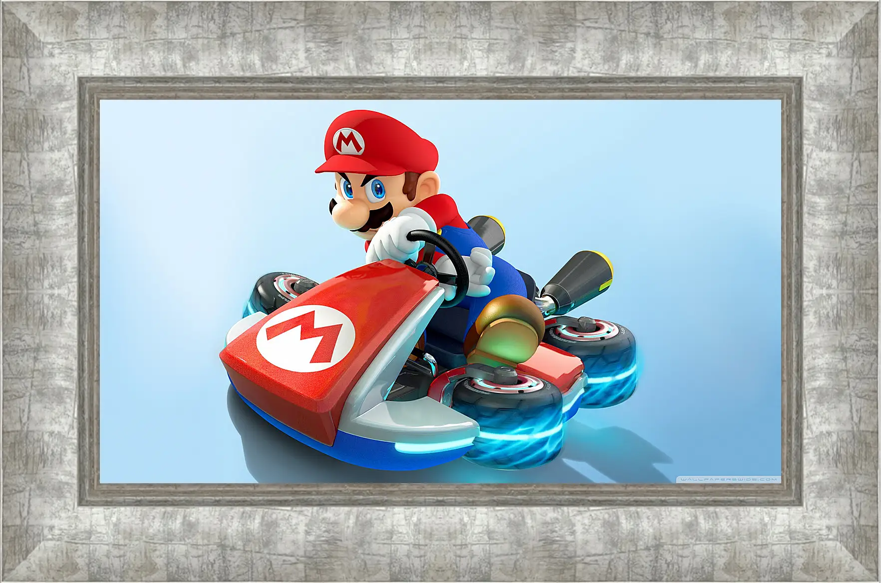 Картина в раме - Mario Kart 8
