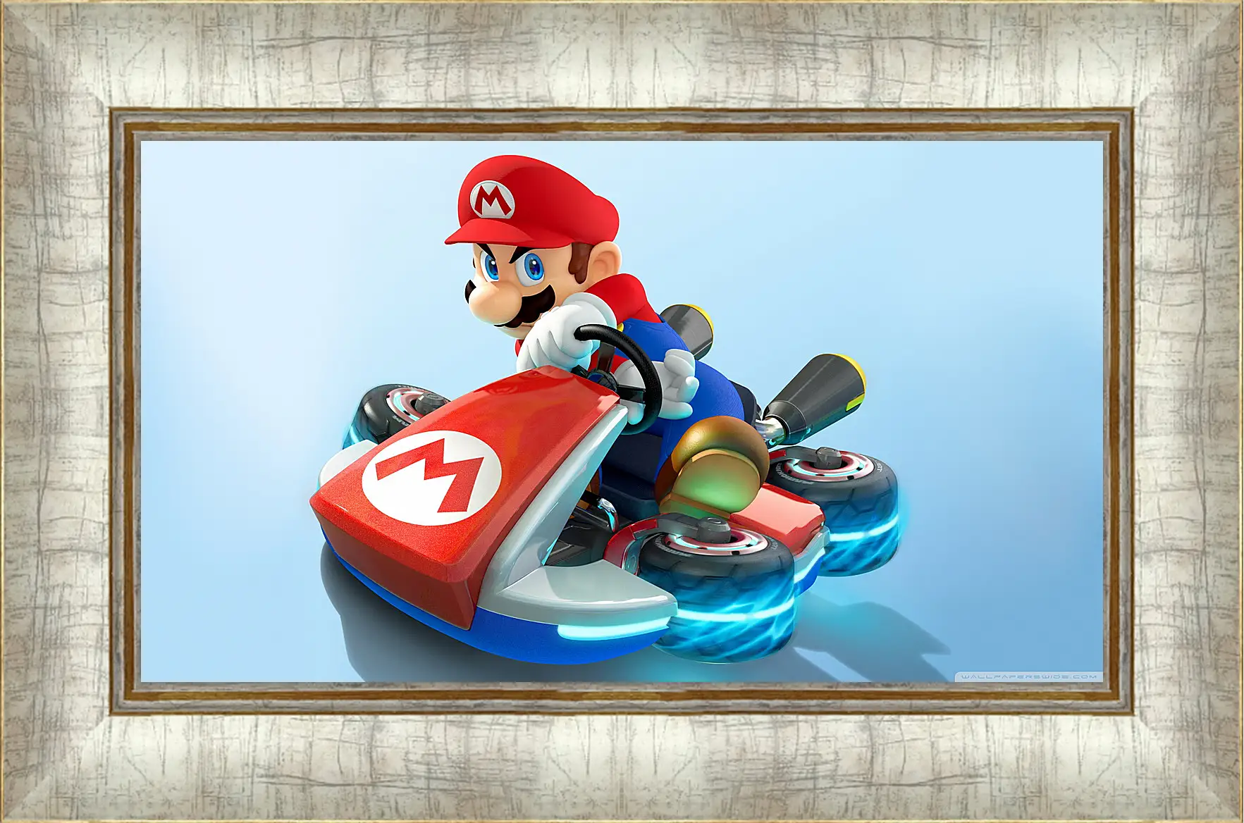 Картина в раме - Mario Kart 8
