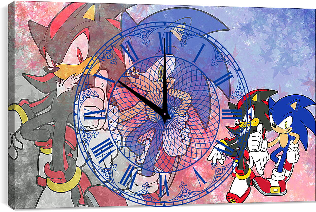 Часы картина - Sonic Adventure 2
