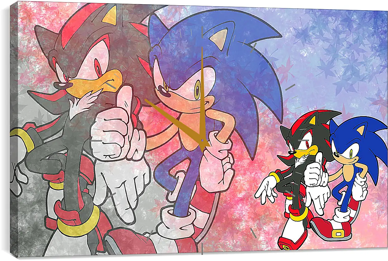Часы картина - Sonic Adventure 2
