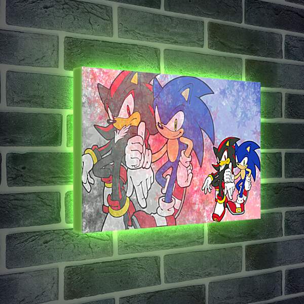 Лайтбокс световая панель - Sonic Adventure 2
