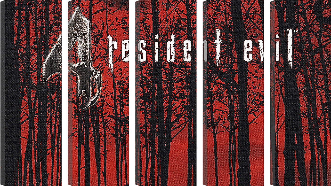 Модульная картина - Resident Evil 4
