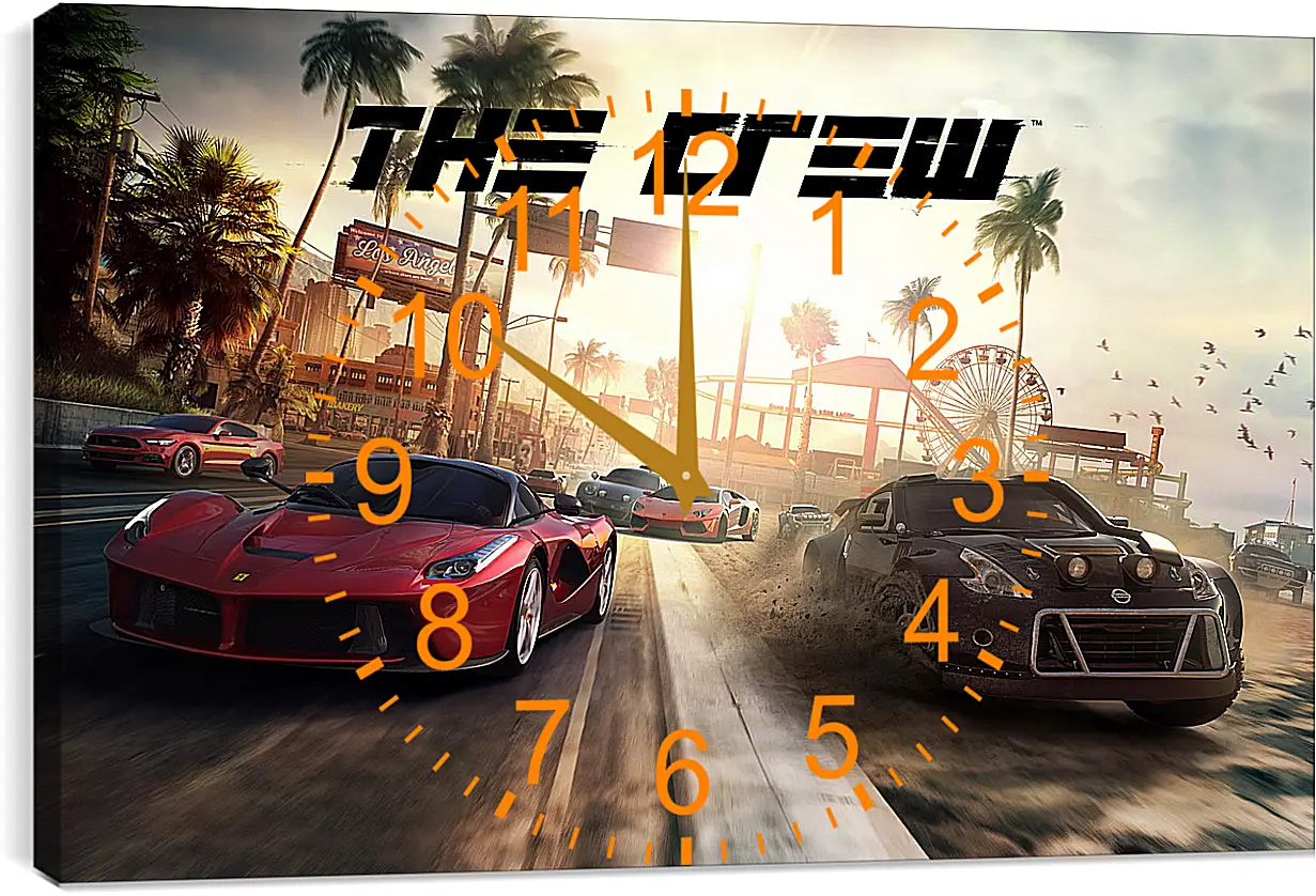 Часы картина - The Crew
