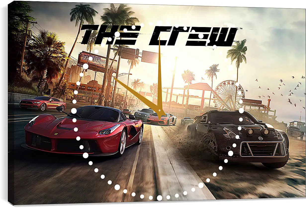 Часы картина - The Crew
