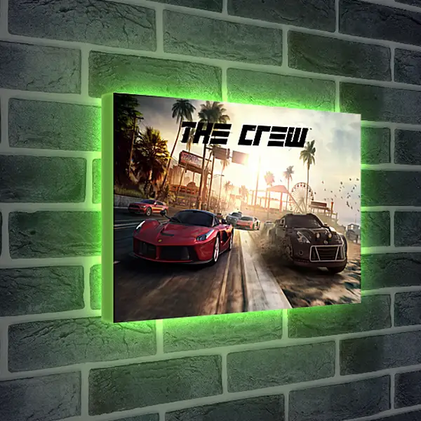 Лайтбокс световая панель - The Crew
