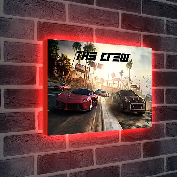 Лайтбокс световая панель - The Crew
