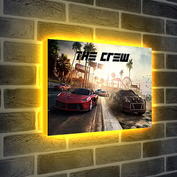 Лайтбокс световая панель - The Crew
