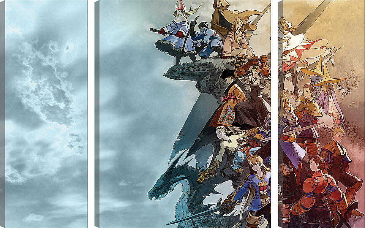Модульная картина - Final Fantasy Tactics