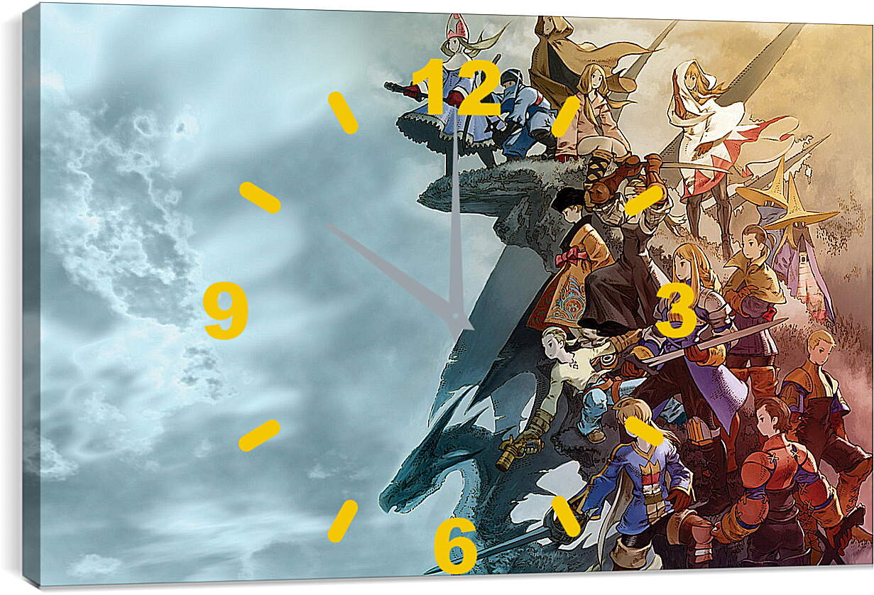 Часы картина - Final Fantasy Tactics