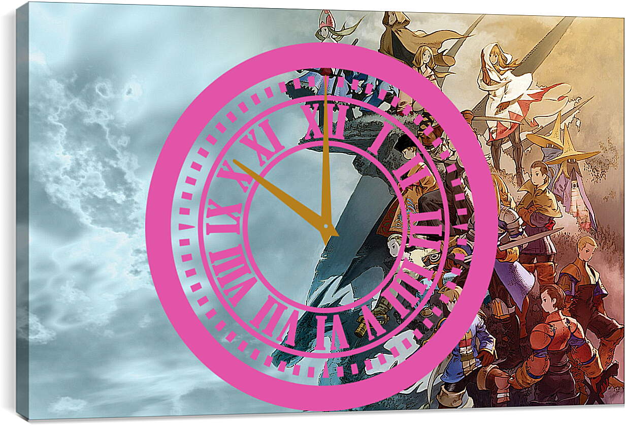 Часы картина - Final Fantasy Tactics