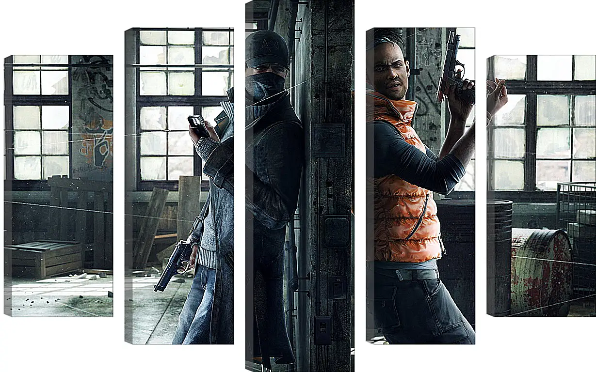 Модульная картина - Watch Dogs