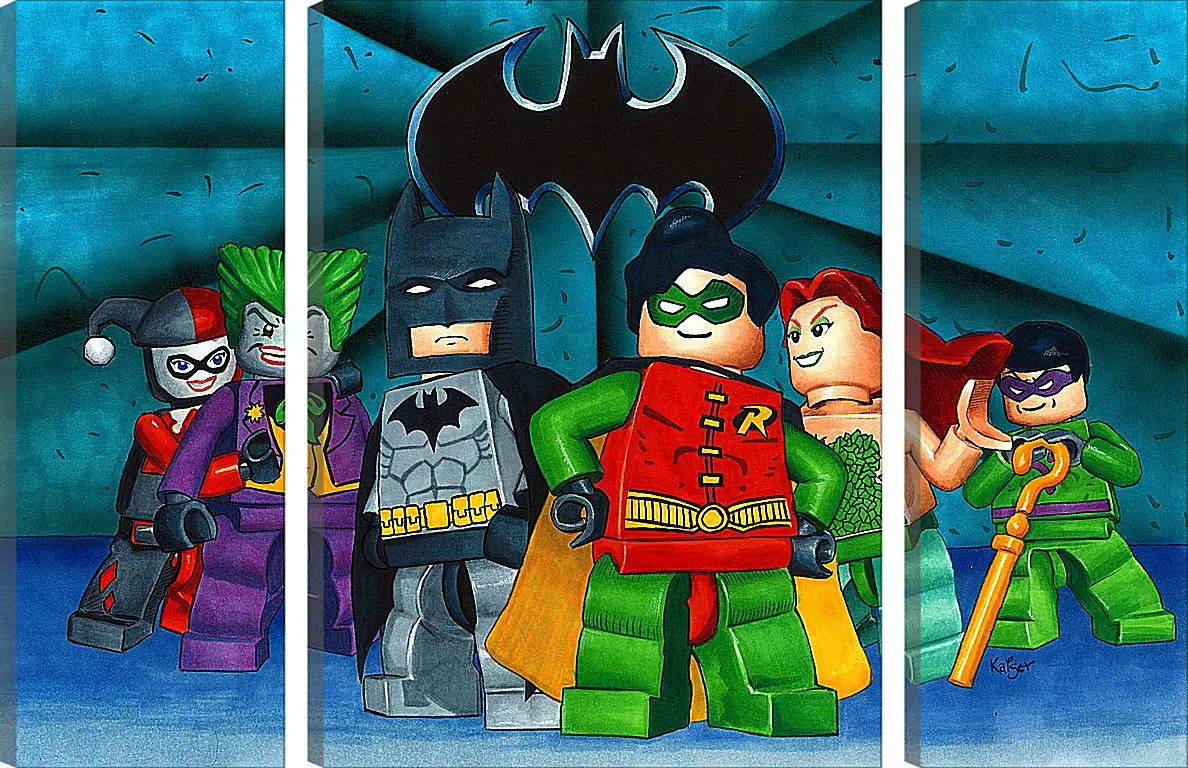 Модульная картина - LEGO Batman: The Videogame
