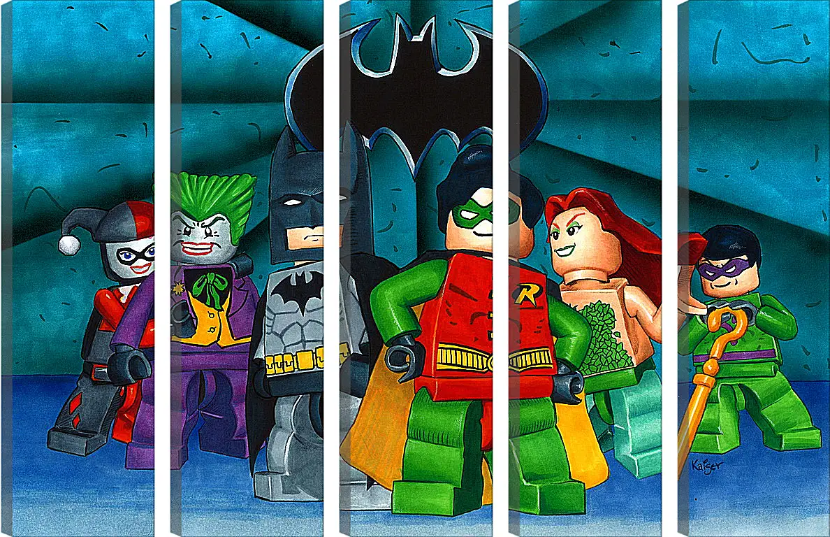 Модульная картина - LEGO Batman: The Videogame
