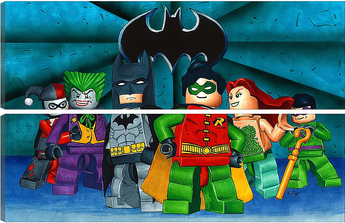 Модульная картина - LEGO Batman: The Videogame
