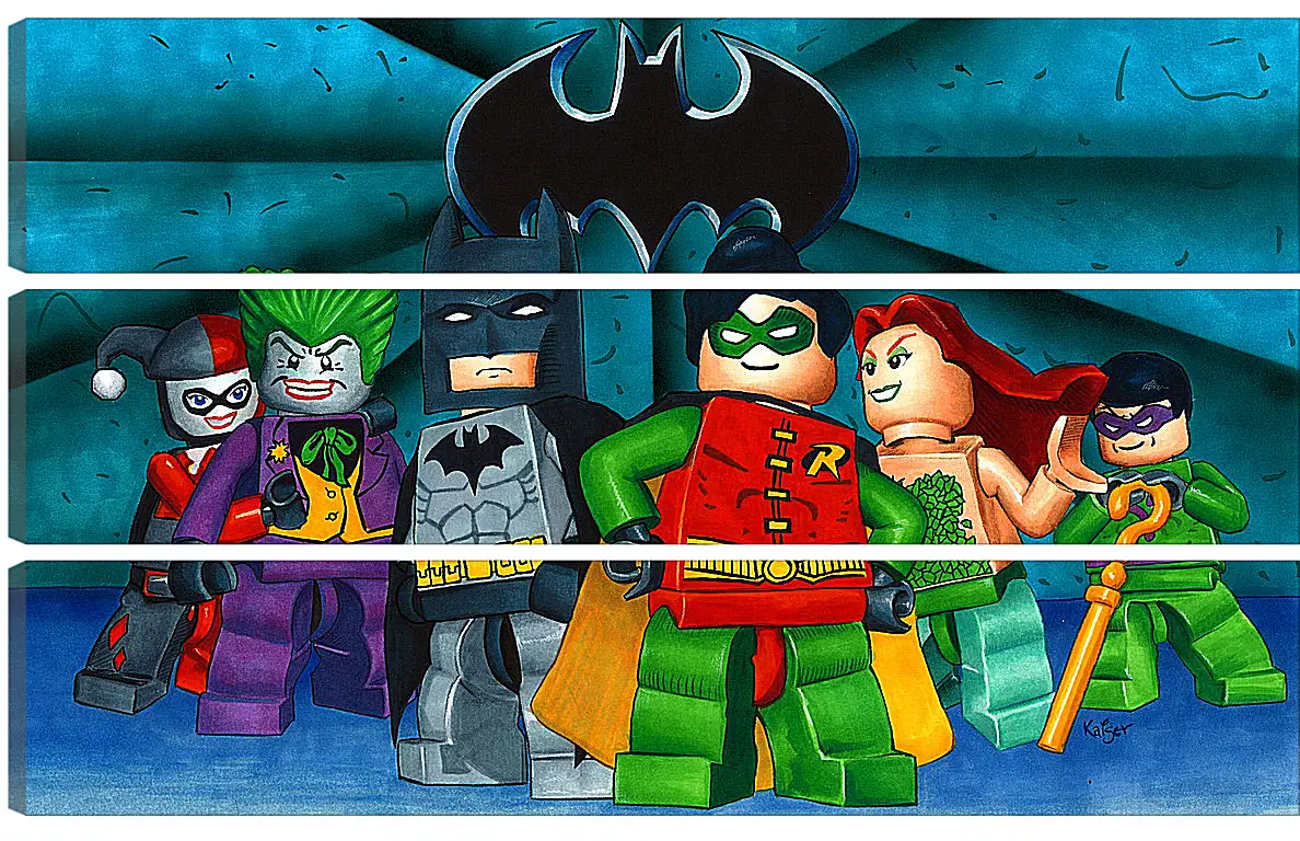 Модульная картина - LEGO Batman: The Videogame
