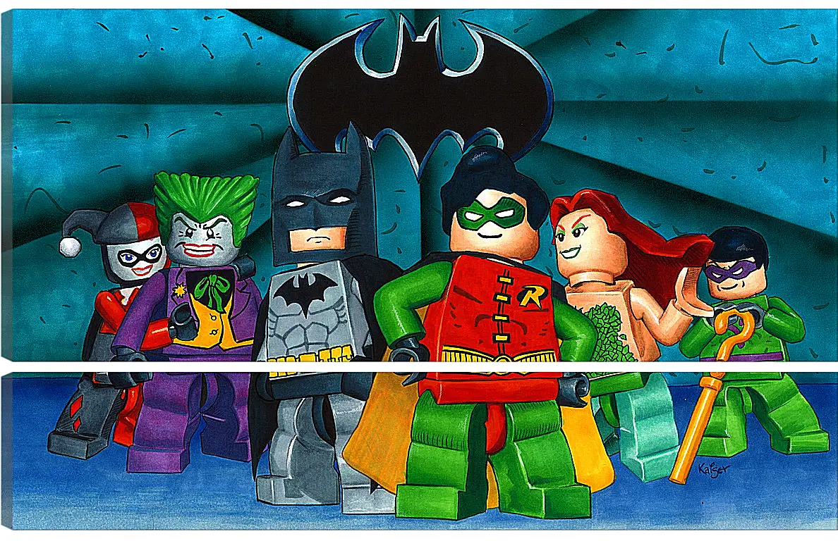 Модульная картина - LEGO Batman: The Videogame
