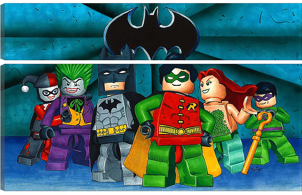 Модульная картина - LEGO Batman: The Videogame
