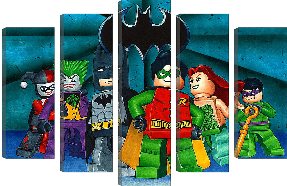 Модульная картина - LEGO Batman: The Videogame
