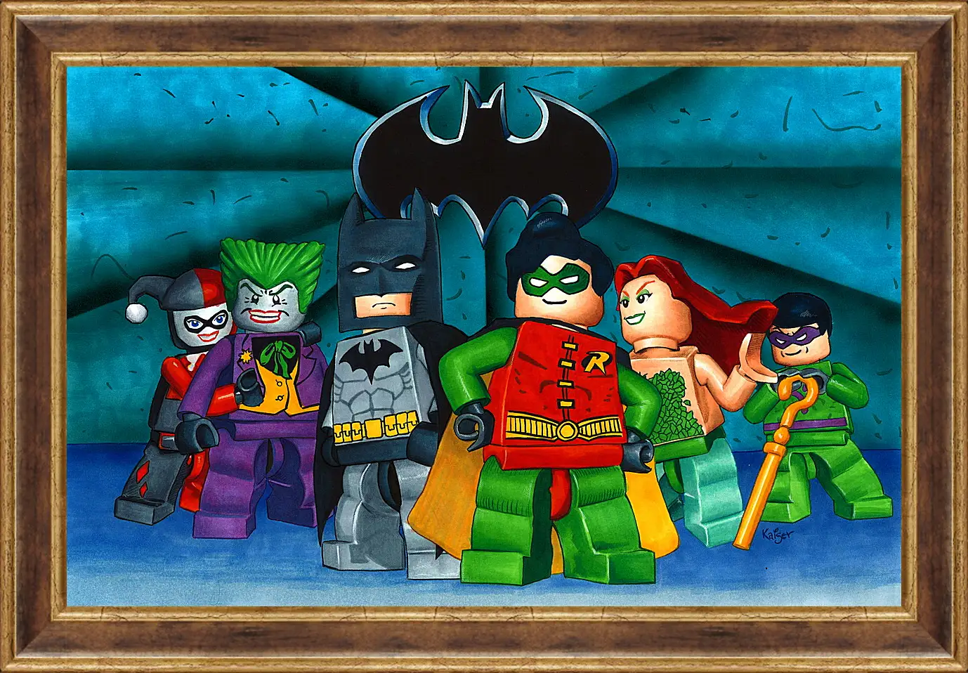 Картина в раме - LEGO Batman: The Videogame
