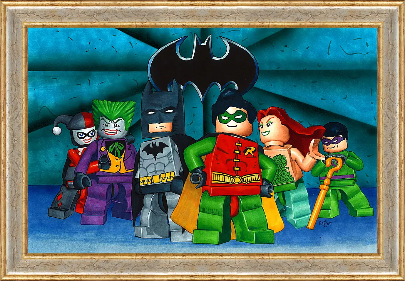 Картина в раме - LEGO Batman: The Videogame
