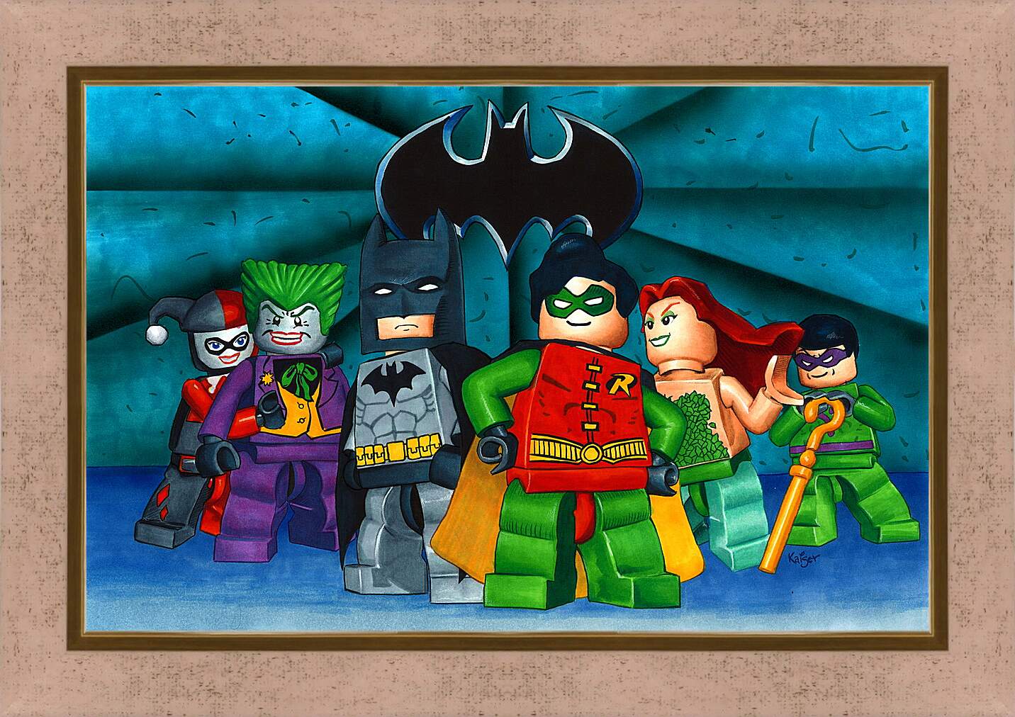 Картина в раме - LEGO Batman: The Videogame
