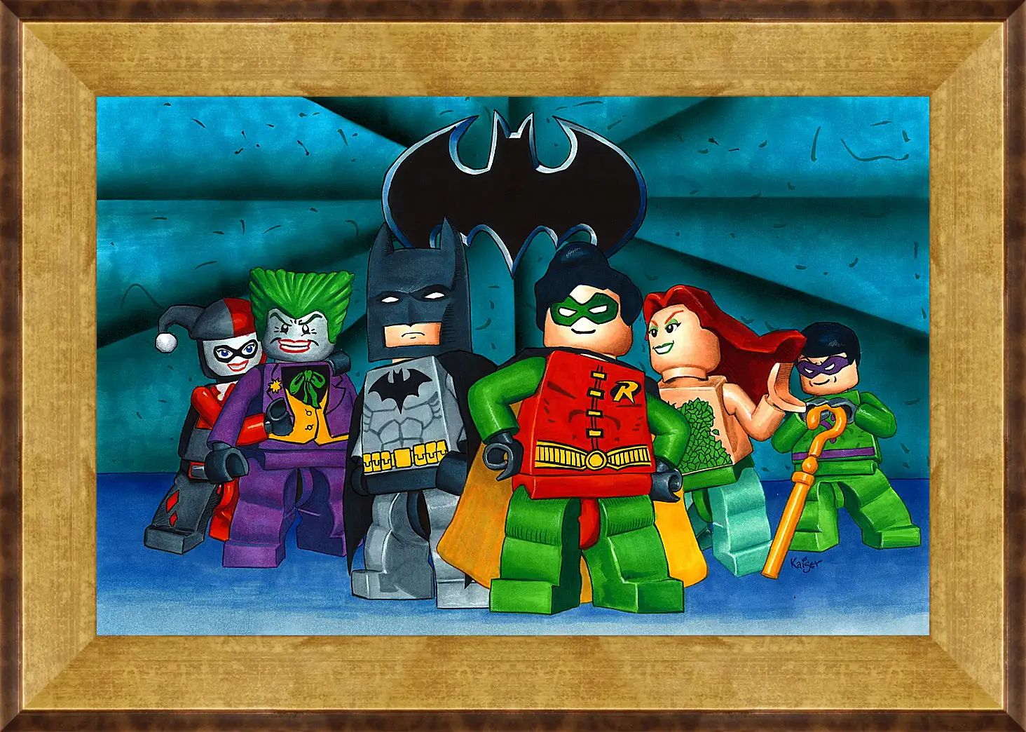 Картина в раме - LEGO Batman: The Videogame
