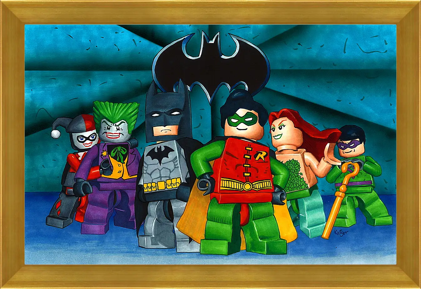 Картина в раме - LEGO Batman: The Videogame
