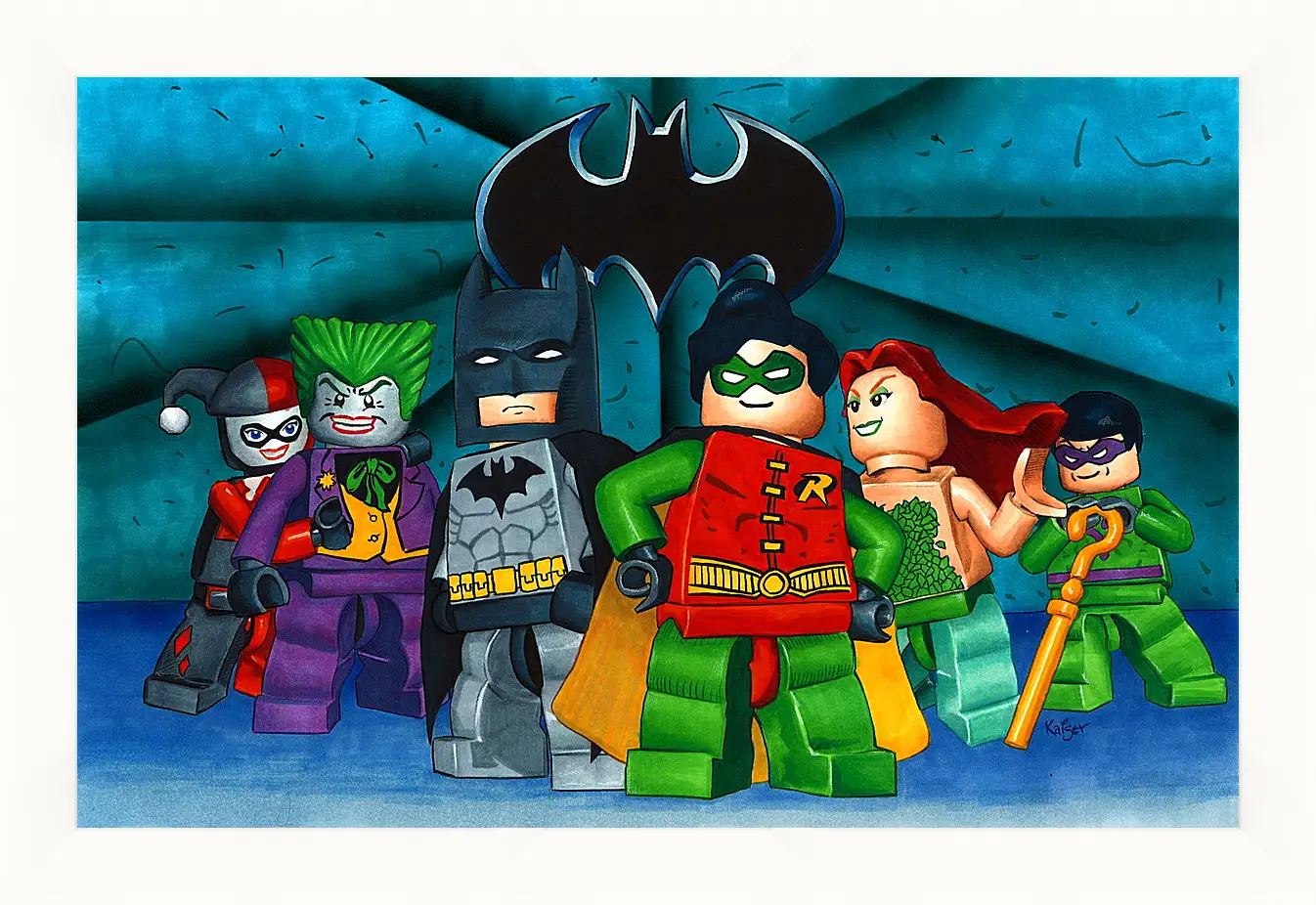 Картина в раме - LEGO Batman: The Videogame
