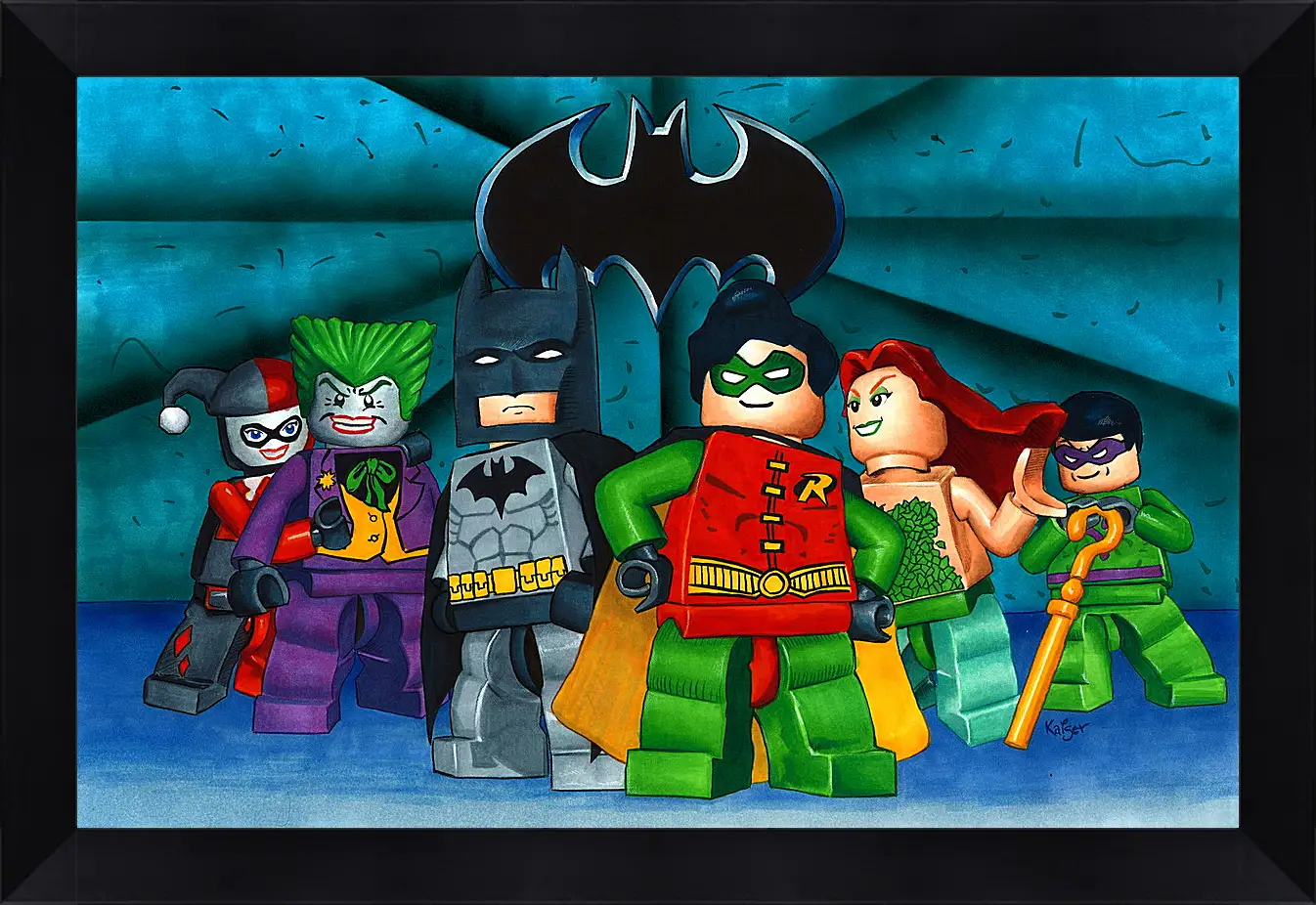 Картина в раме - LEGO Batman: The Videogame
