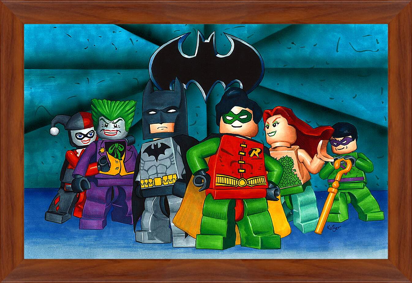 Картина в раме - LEGO Batman: The Videogame
