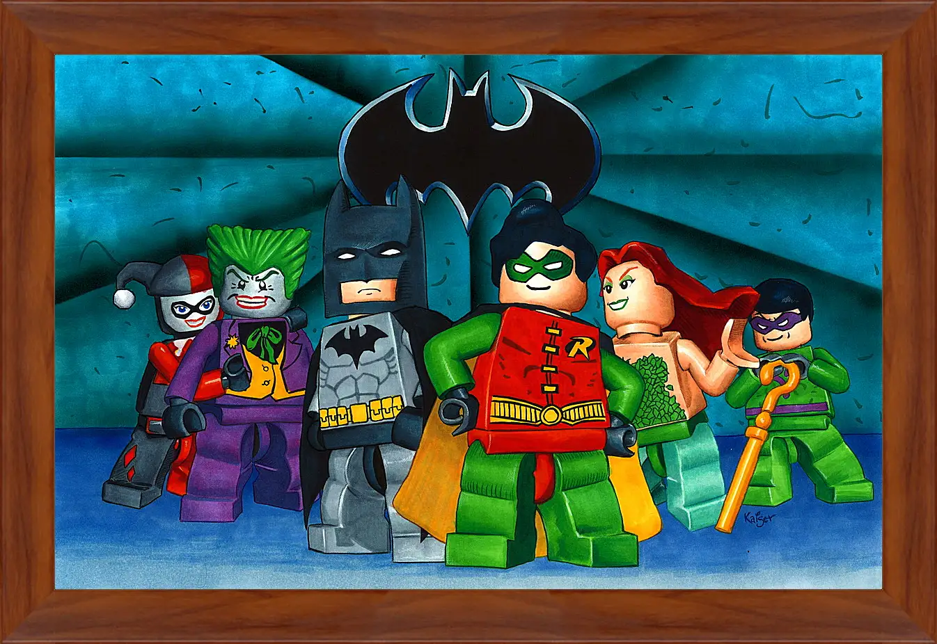 Картина в раме - LEGO Batman: The Videogame
