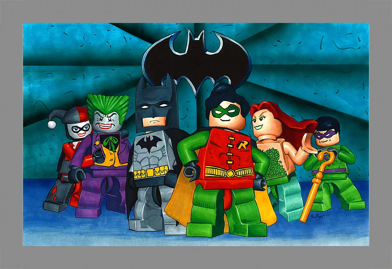 Картина в раме - LEGO Batman: The Videogame
