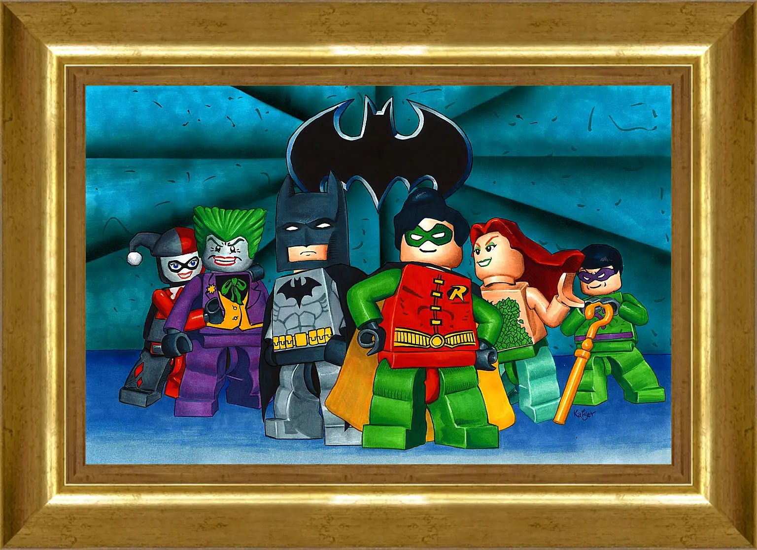 Картина в раме - LEGO Batman: The Videogame
