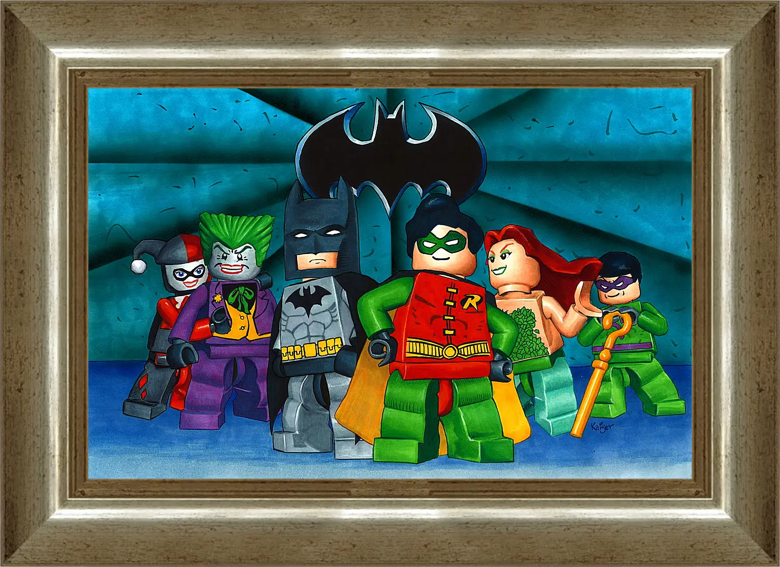 Картина в раме - LEGO Batman: The Videogame
