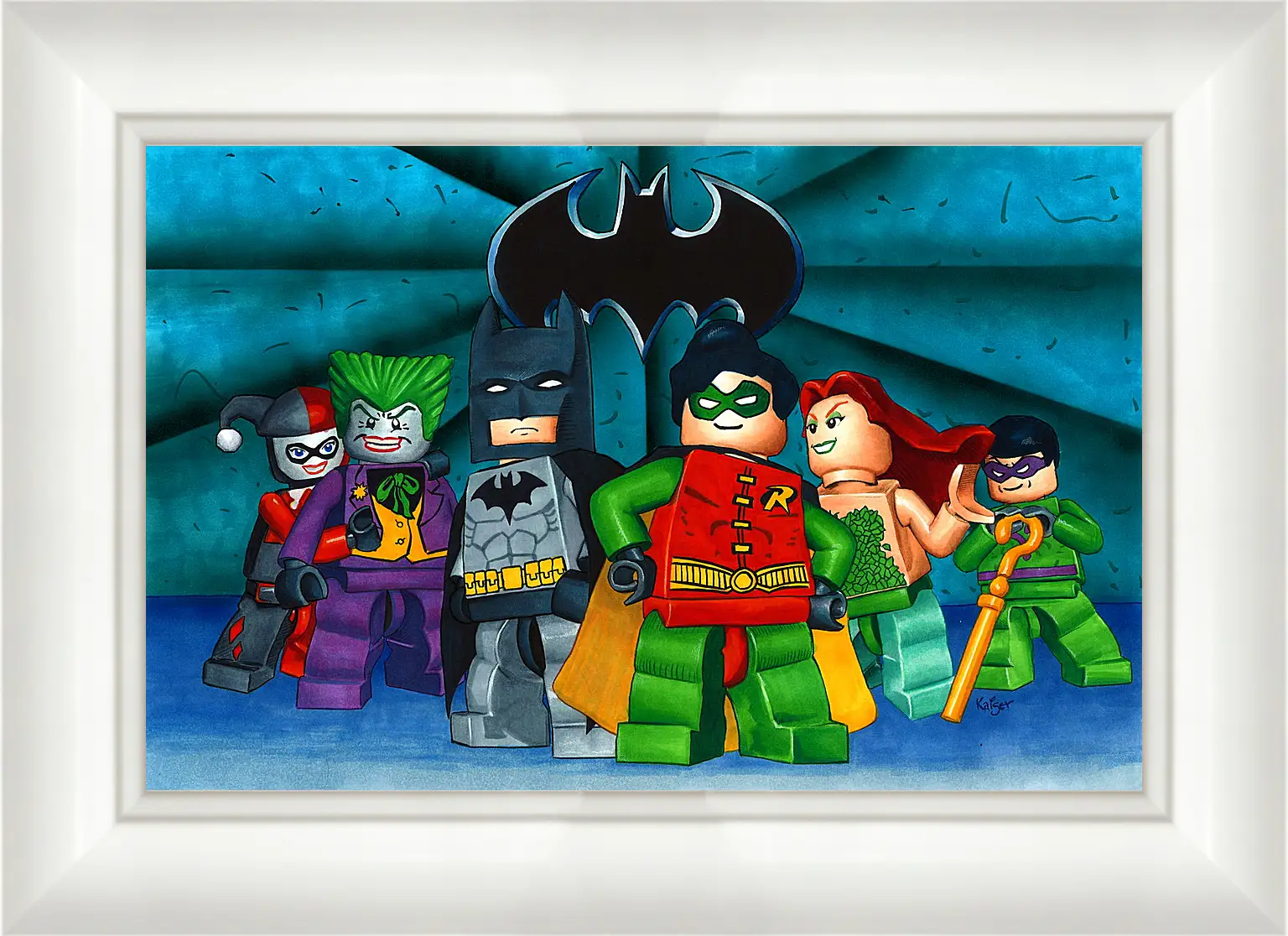 Картина в раме - LEGO Batman: The Videogame
