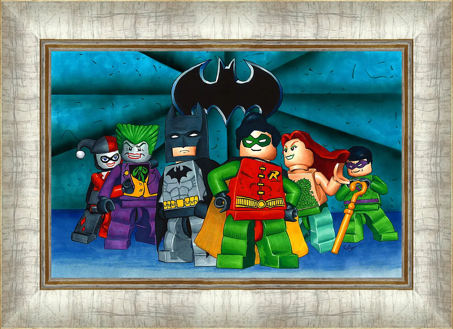 Картина в раме - LEGO Batman: The Videogame
