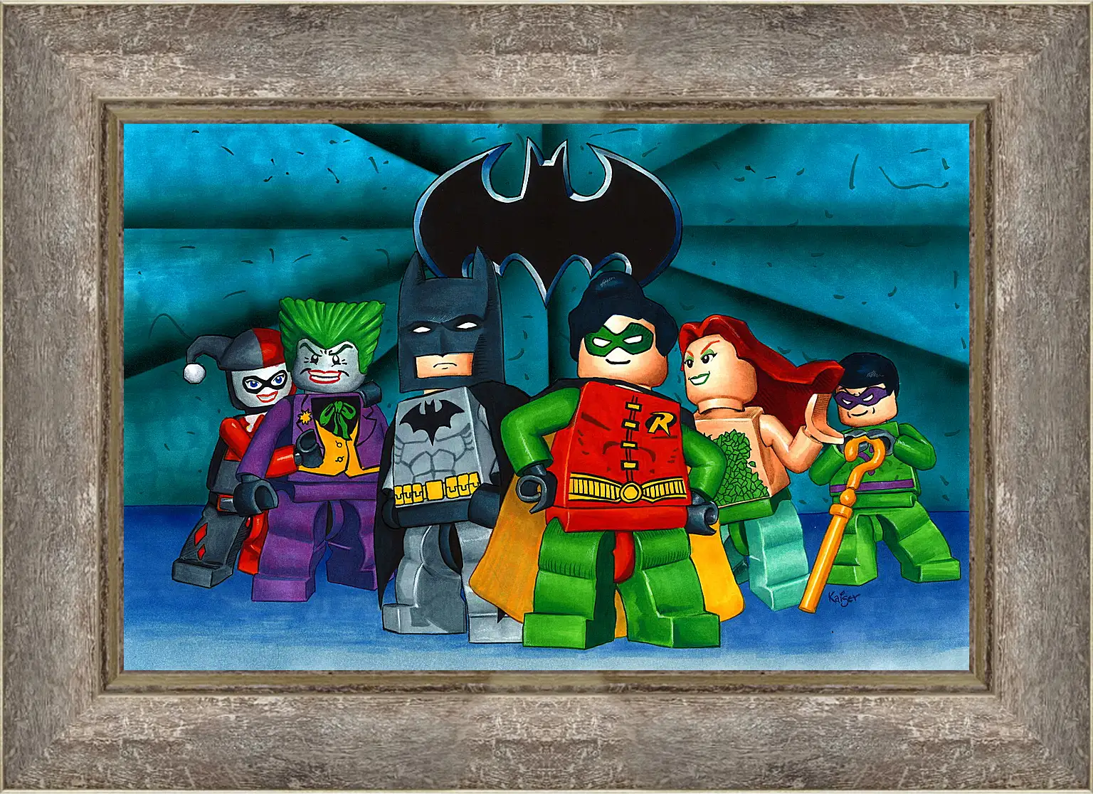 Картина в раме - LEGO Batman: The Videogame
