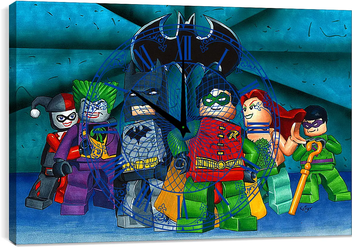 Часы картина - LEGO Batman: The Videogame
