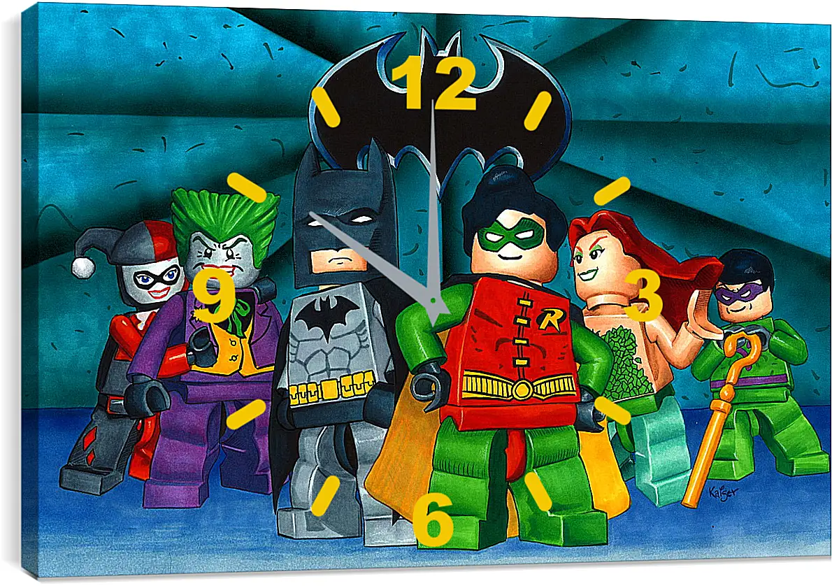 Часы картина - LEGO Batman: The Videogame
