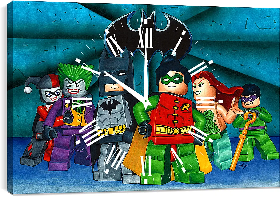 Часы картина - LEGO Batman: The Videogame
