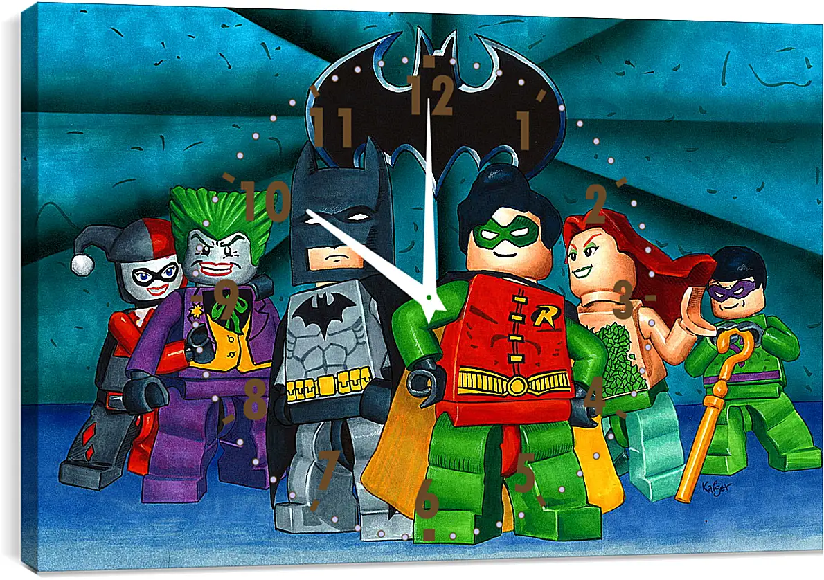 Часы картина - LEGO Batman: The Videogame
