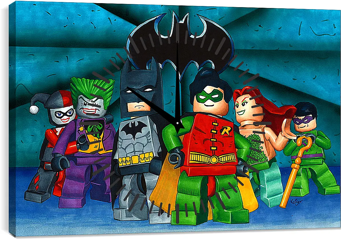 Часы картина - LEGO Batman: The Videogame
