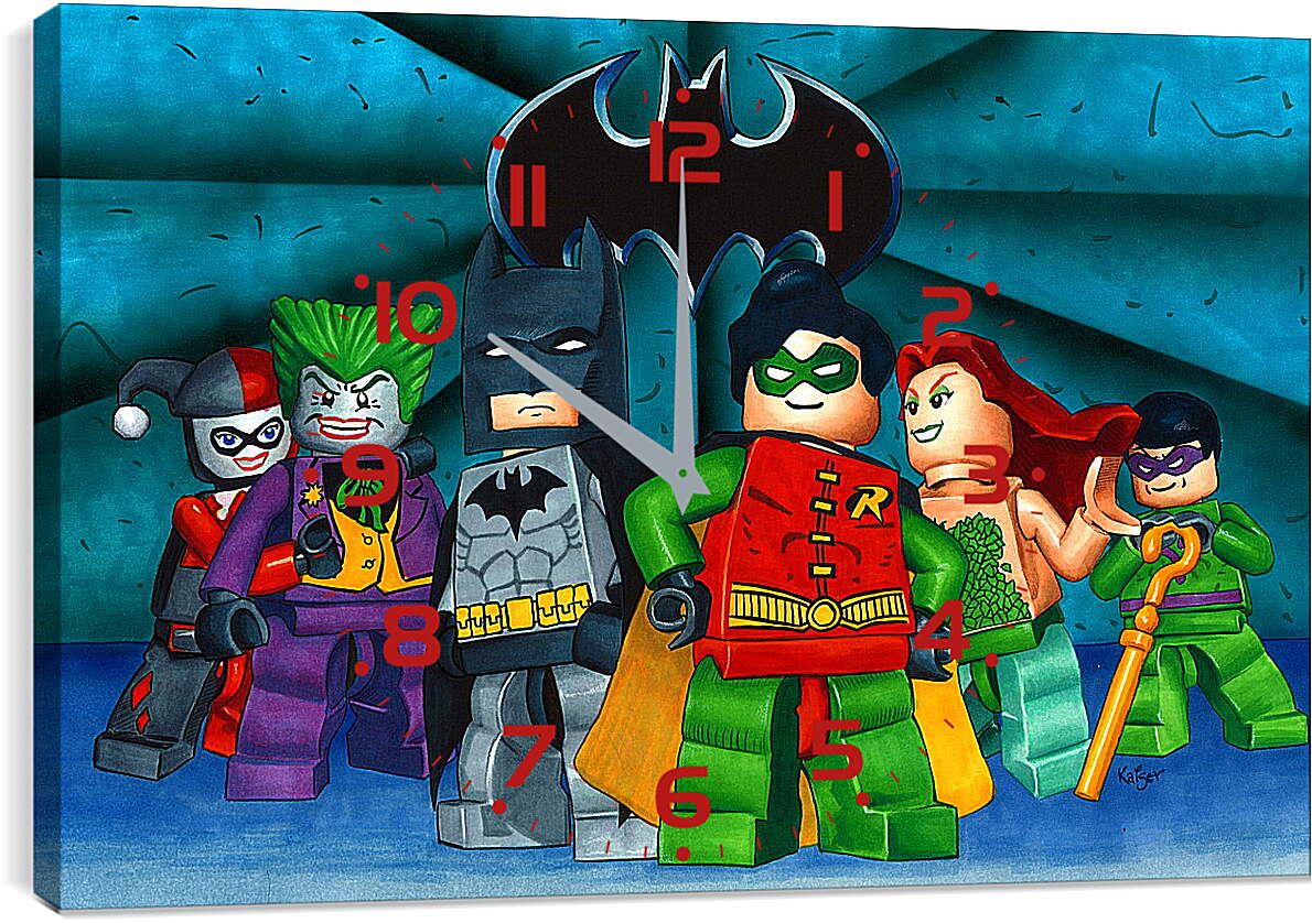 Часы картина - LEGO Batman: The Videogame
